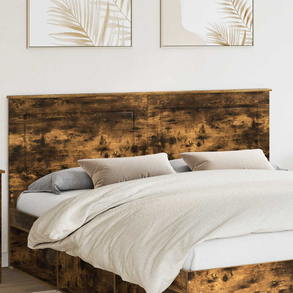 Kopfteil Geräucherte Eiche 100 cm Holzwerkstoff