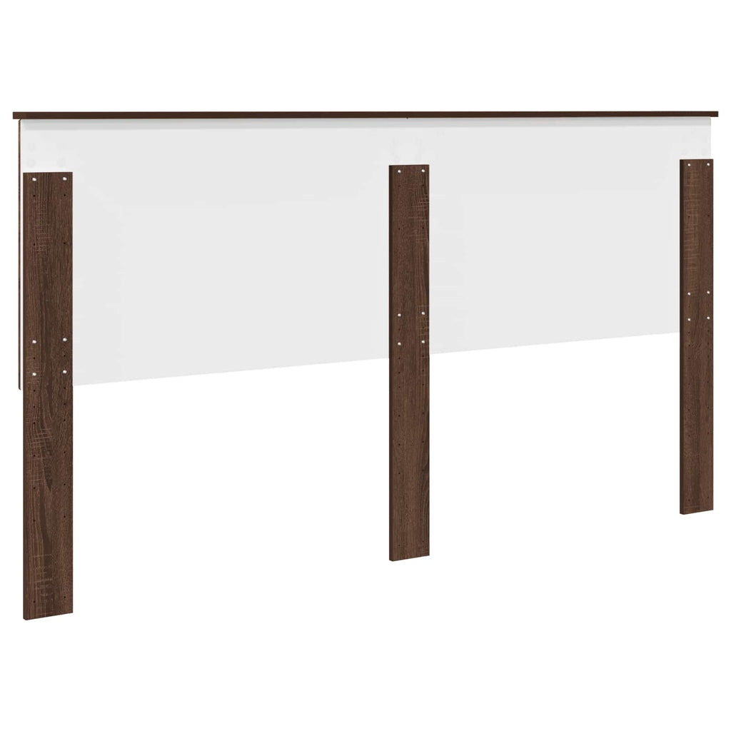 Kopfteil Braun Eichen-Optik 100 cm Holzwerkstoff