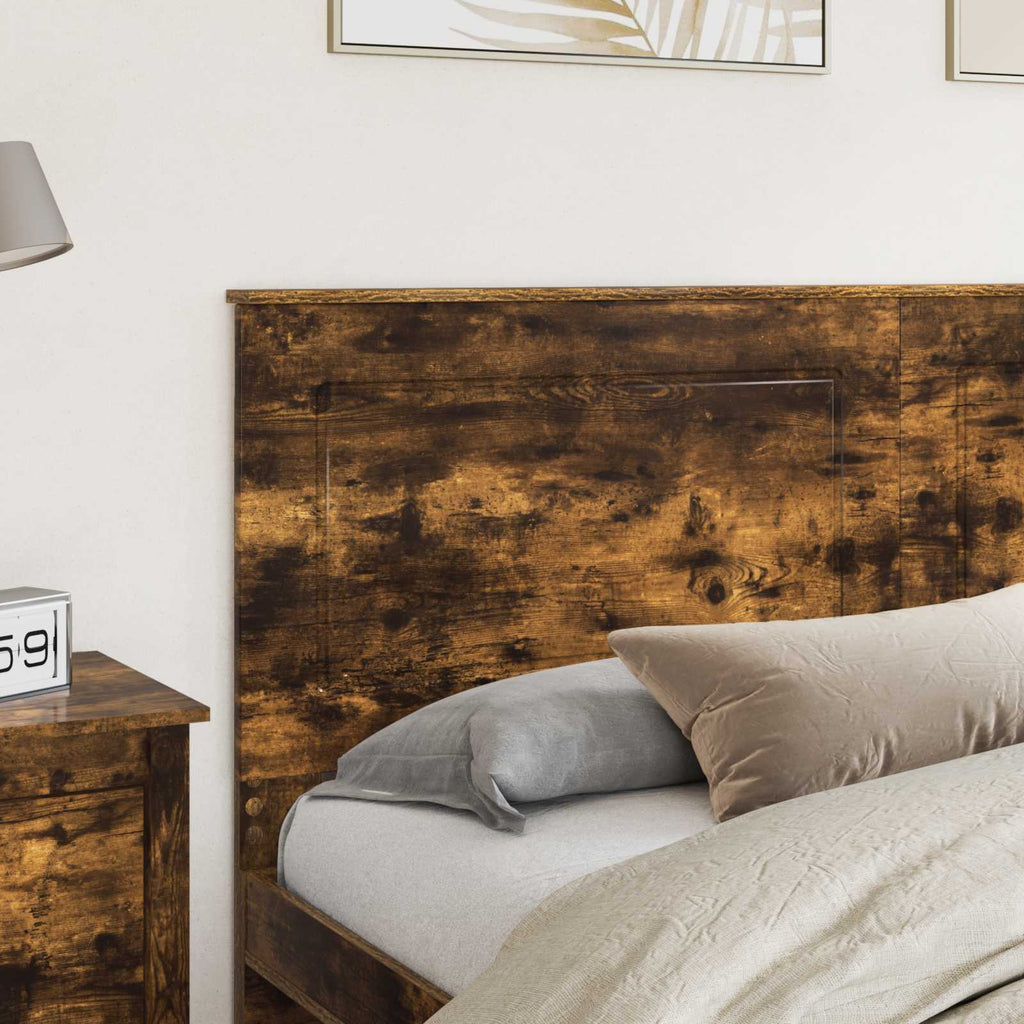 Kopfteil Geräucherte Eiche 100 cm Holzwerkstoff