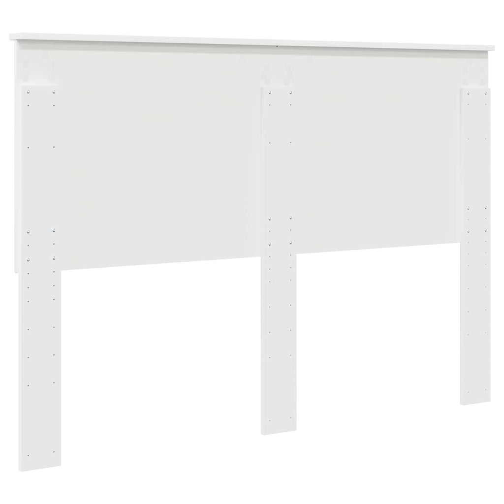 Kopfteil Weiß 100 cm Holzwerkstoff