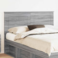 Kopfteil Graues Sonoma 100 cm Holzwerkstoff
