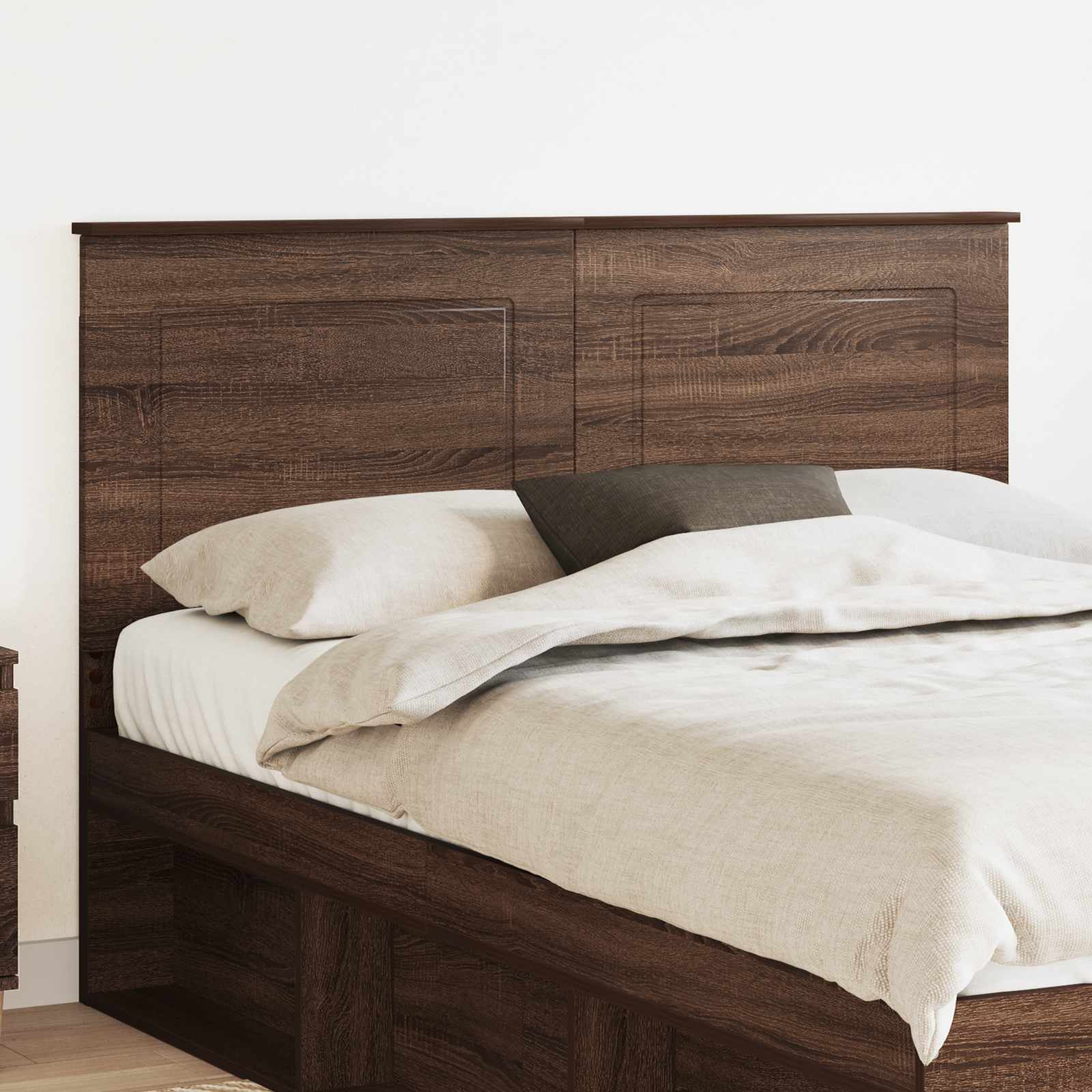 Kopfteil Braun Eichen-Optik 100 cm Holzwerkstoff