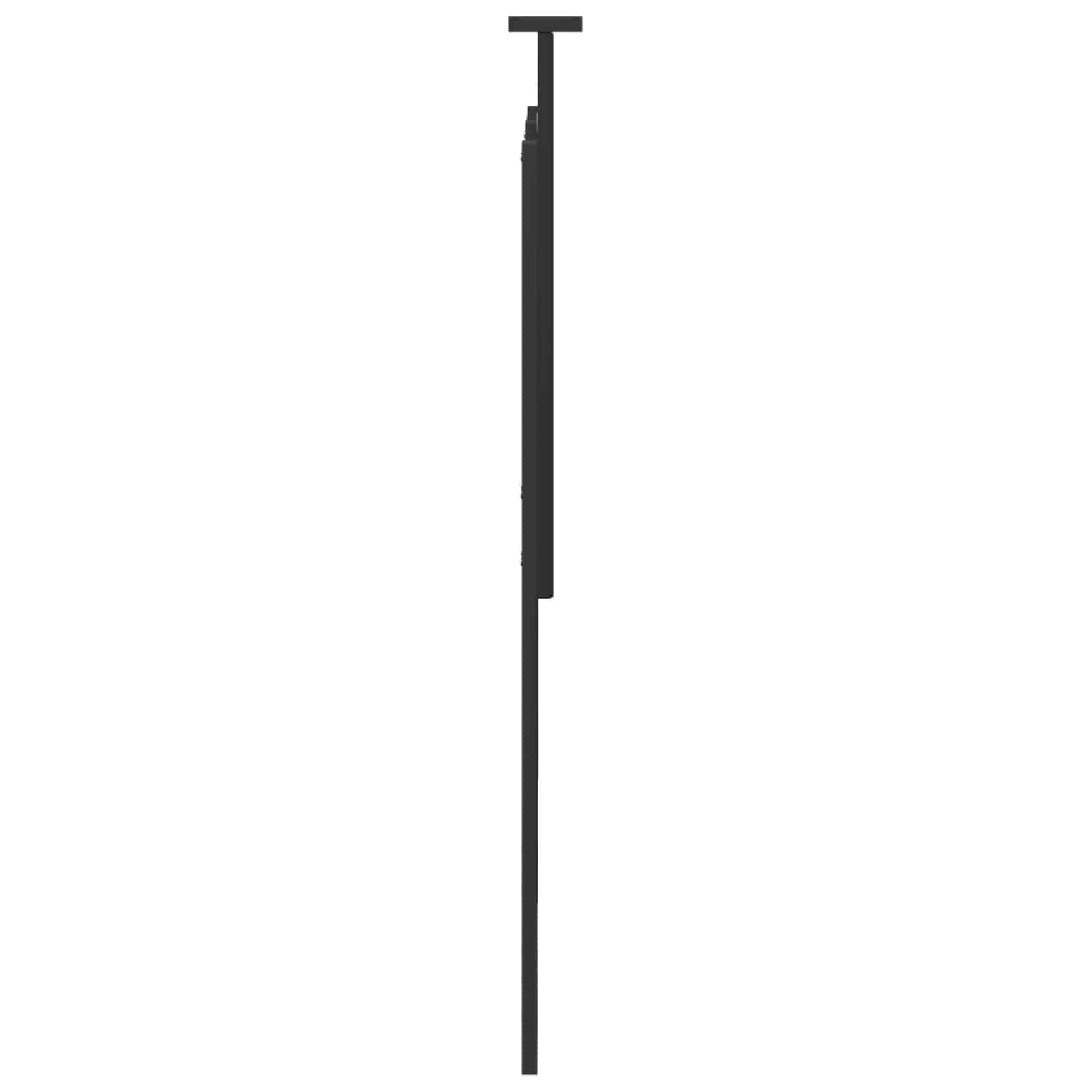 Kopfteil Schwarze Eiche 100 cm Holzwerkstoff