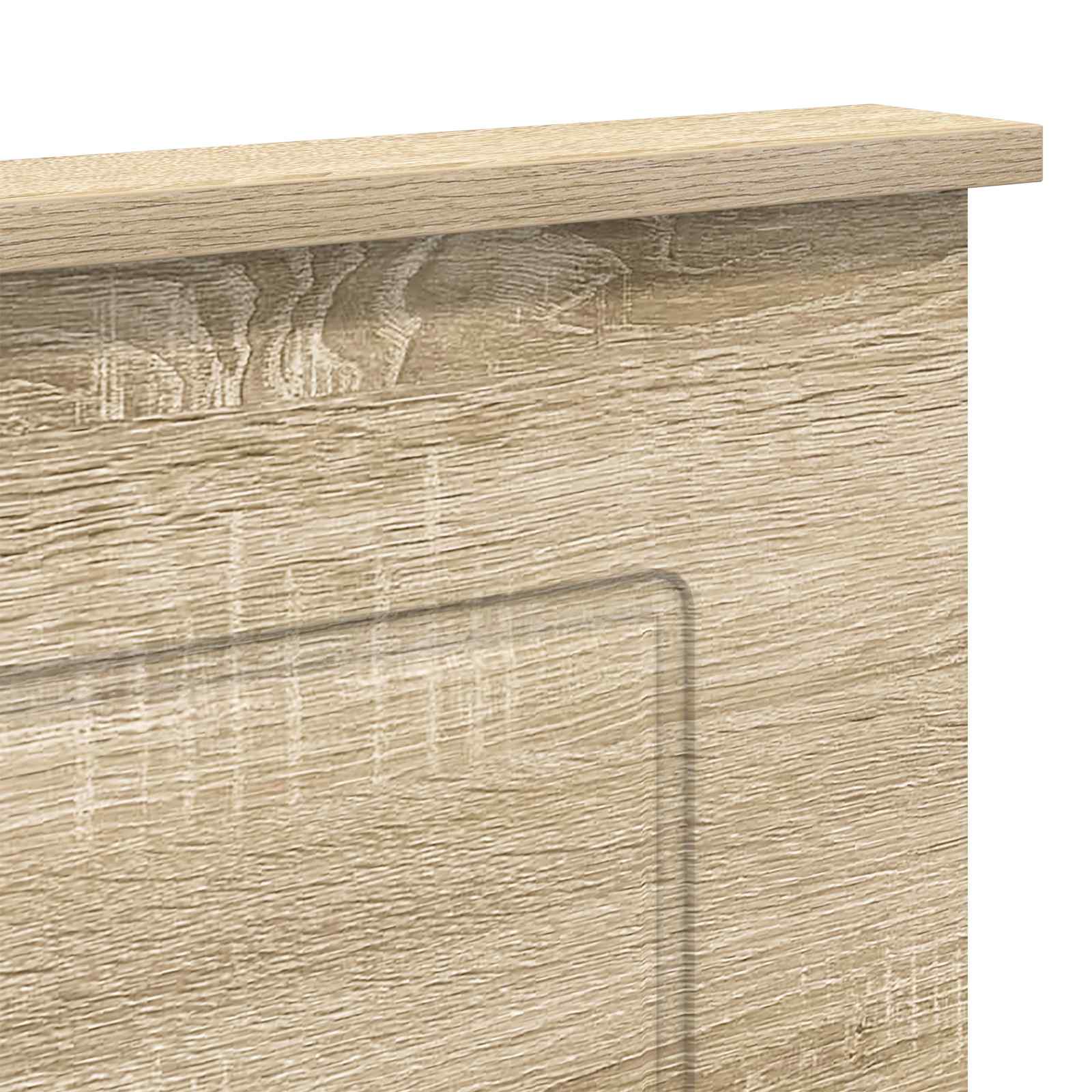 Kopfteil Sonoma-Eiche 100 cm Holzwerkstoff