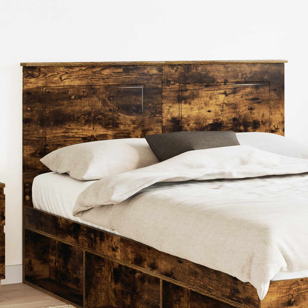 Kopfteil Geräucherte Eiche 100 cm Holzwerkstoff