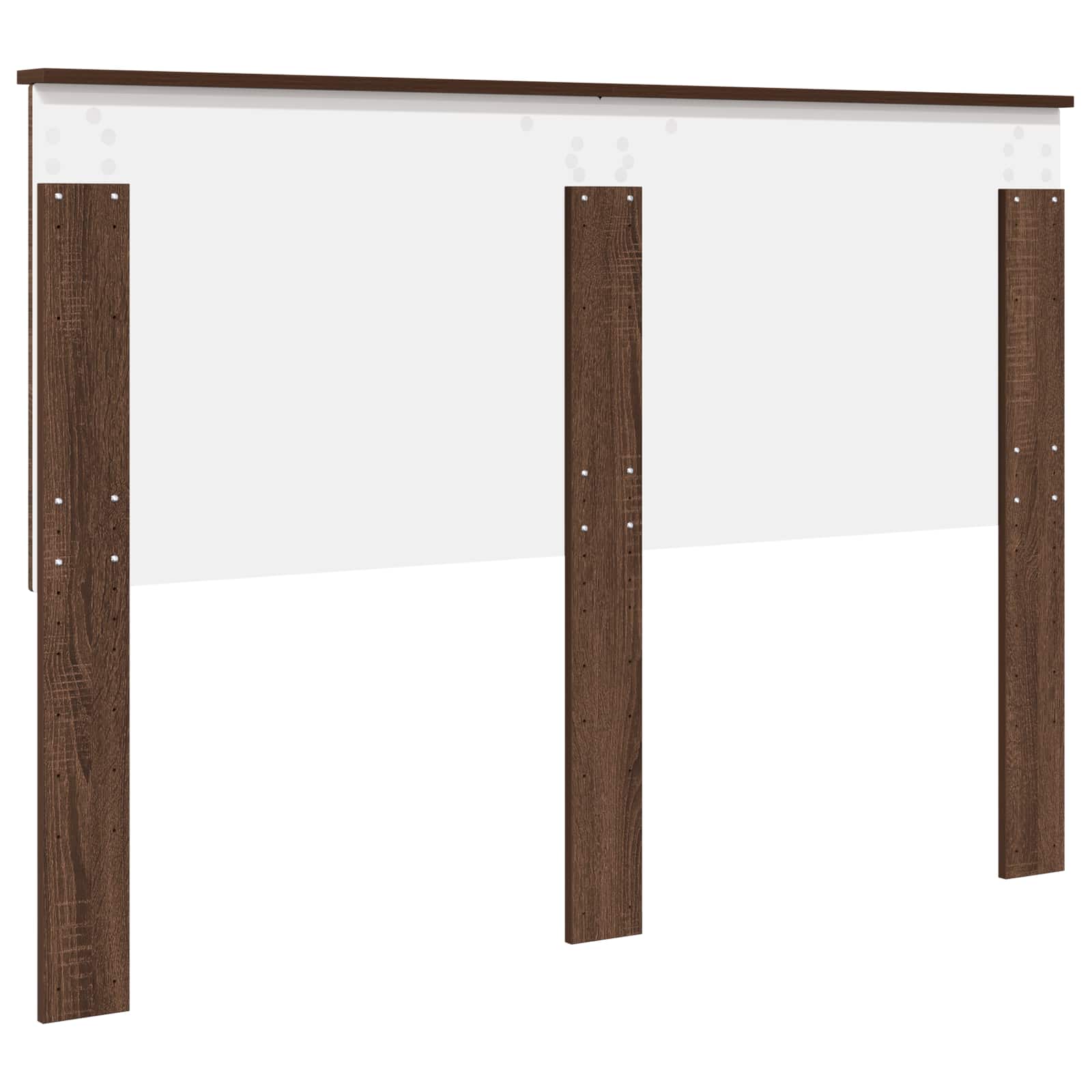 Kopfteil Braun Eichen-Optik 100 cm Holzwerkstoff