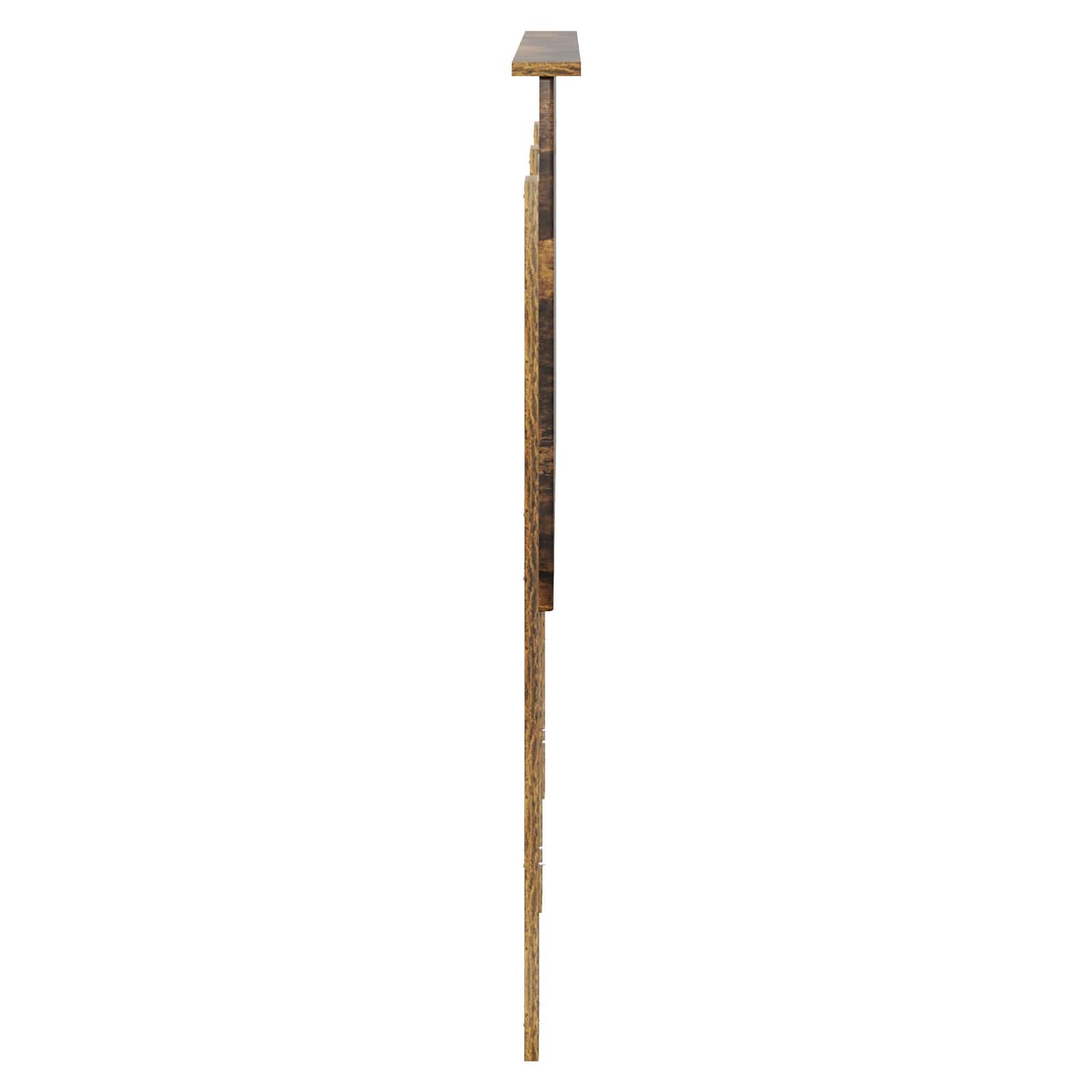 Kopfteil Geräucherte Eiche 100 cm Holzwerkstoff