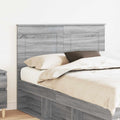 Kopfteil Graues Sonoma 100 cm Holzwerkstoff