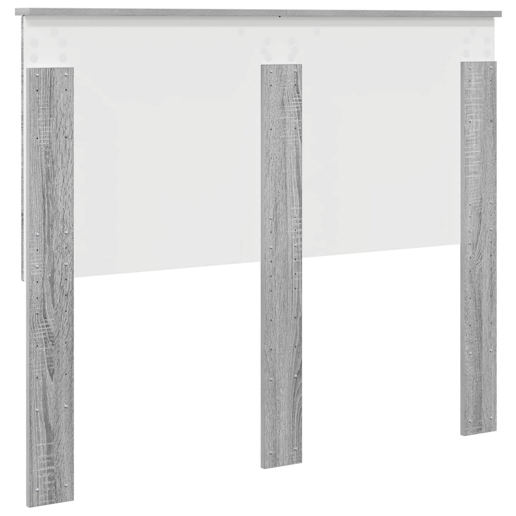 Kopfteil Graues Sonoma 100 cm Holzwerkstoff