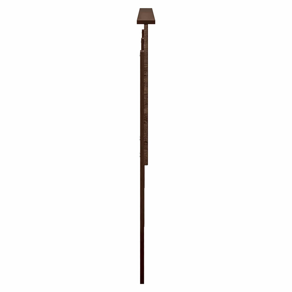 Kopfteil Braun Eichen-Optik 100 cm Holzwerkstoff