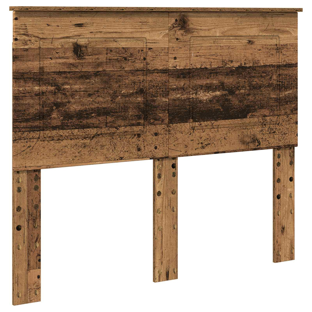Kopfteil Altholz 138 x 7 x 100 cm Holzwerkstoff