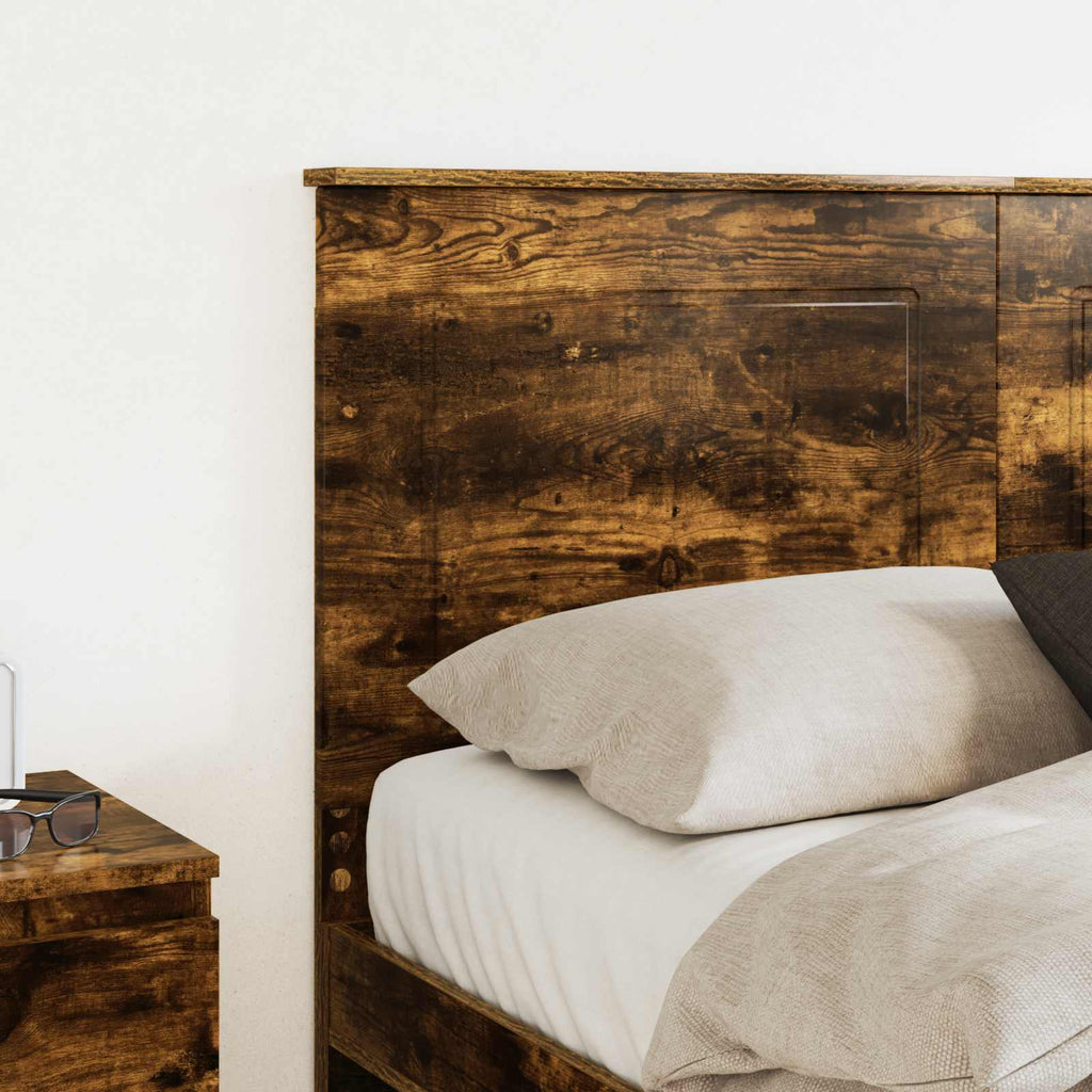 Kopfteil Geräucherte Eiche 100 cm Holzwerkstoff