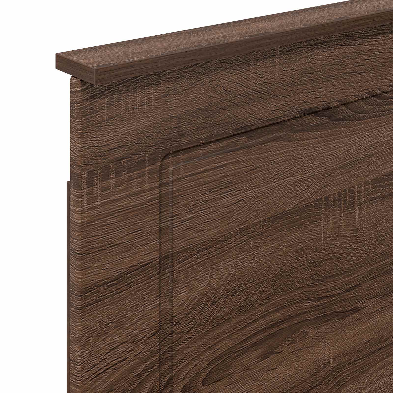 Kopfteil Braun Eichen-Optik 100 cm Holzwerkstoff