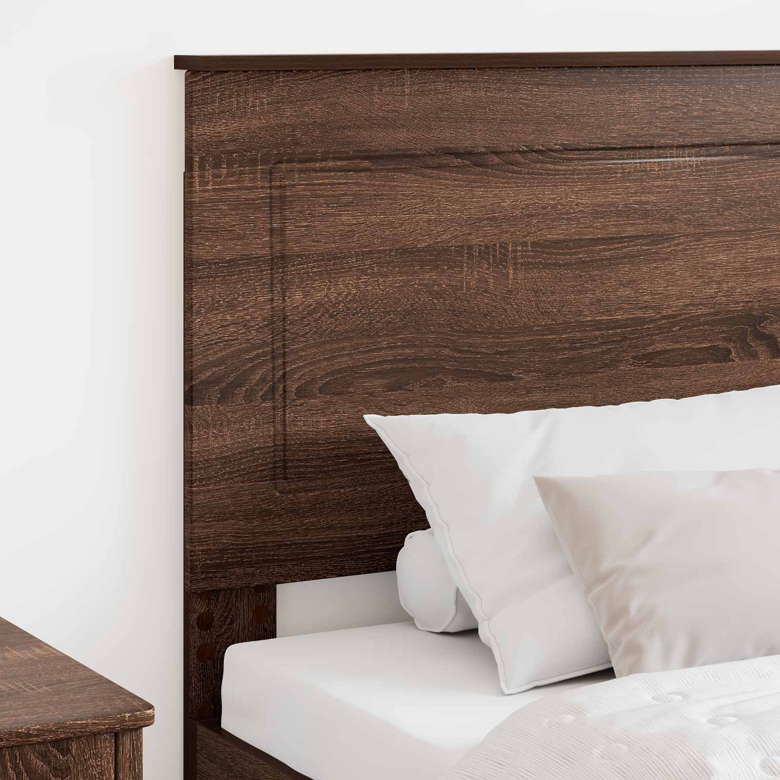 Kopfteil Braun Eichen-Optik 100 cm Holzwerkstoff