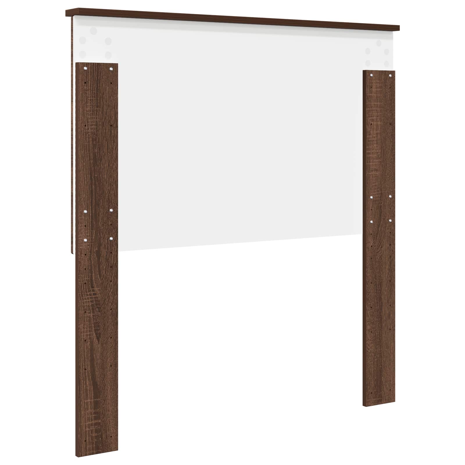 Kopfteil Braun Eichen-Optik 100 cm Holzwerkstoff
