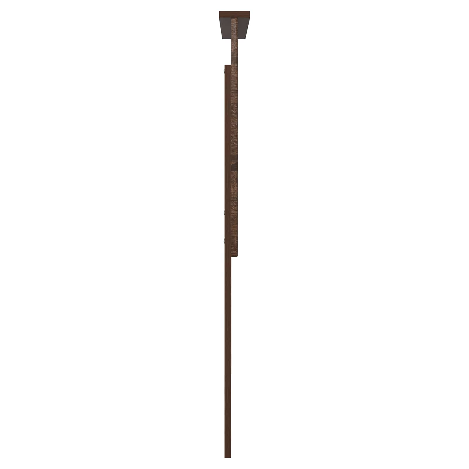 Kopfteil Braun Eichen-Optik 100 cm Holzwerkstoff