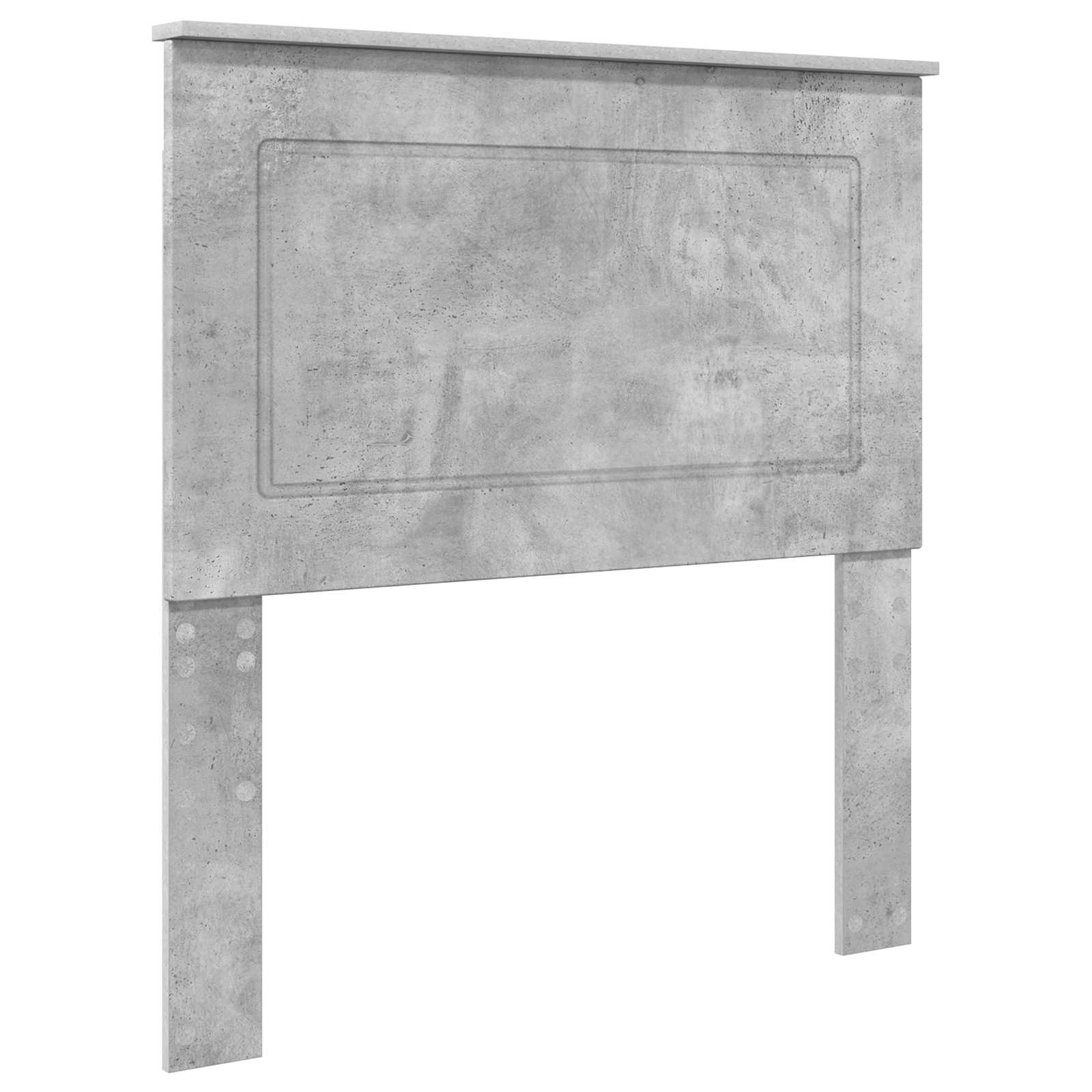 Kopfteil Betongrau 100 cm Holzwerkstoff