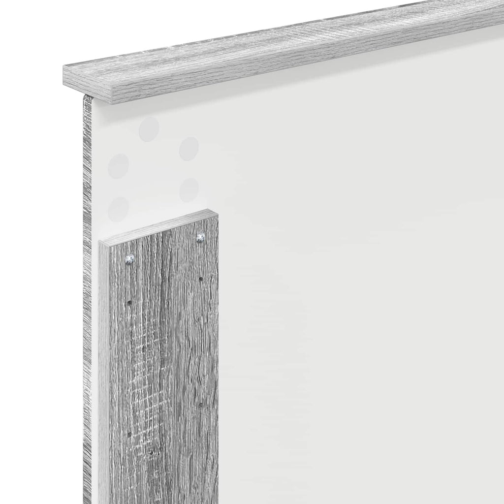 Kopfteil Graues Sonoma 100 cm Holzwerkstoff