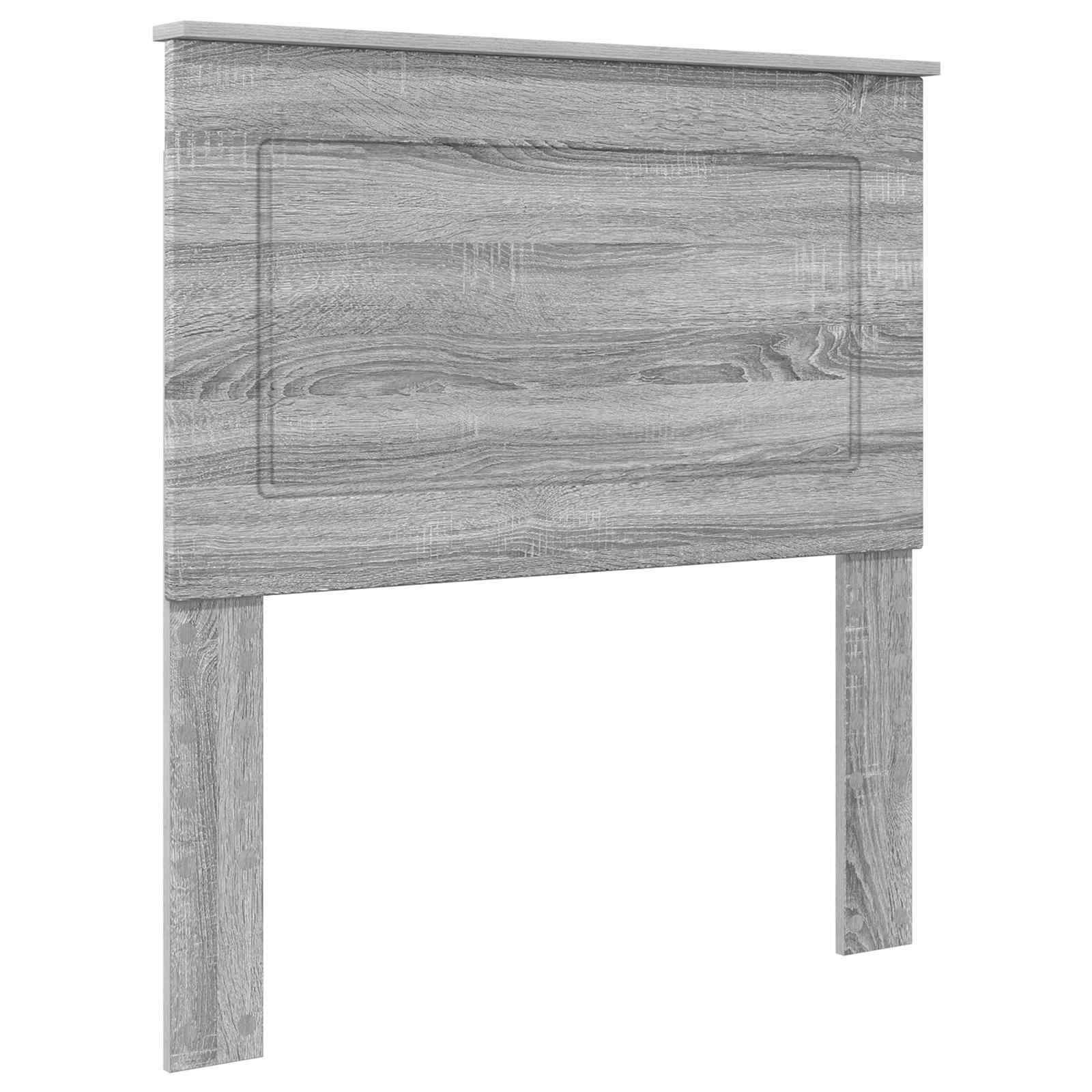 Kopfteil Graues Sonoma 100 cm Holzwerkstoff