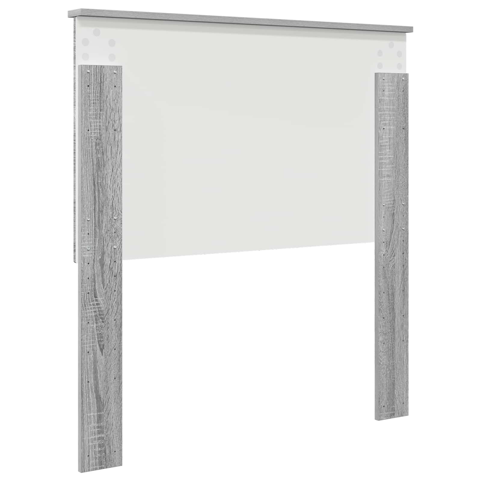 Kopfteil Graues Sonoma 100 cm Holzwerkstoff