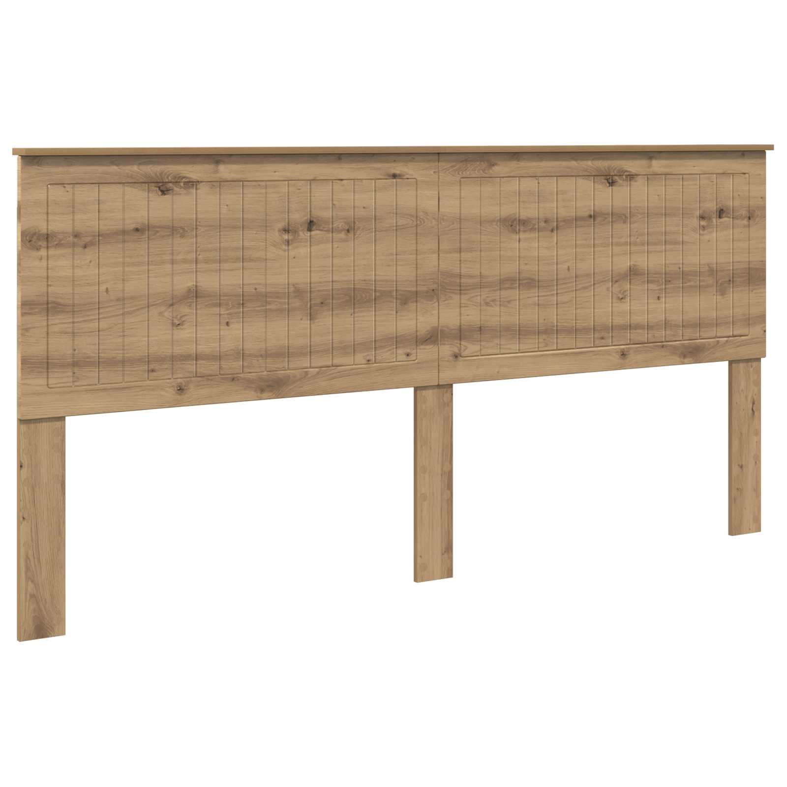 Kopfteil mit Kopfteil Artisan-Eiche 200 cm Holzwerkstoff