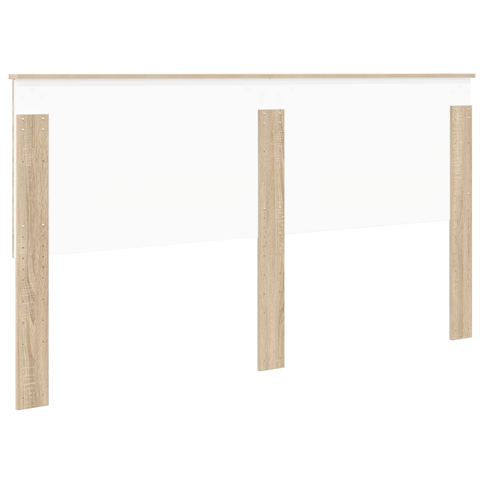 Kopfteil mit Kopfteil Sonoma-Eiche 180 cm Holzwerkstoff