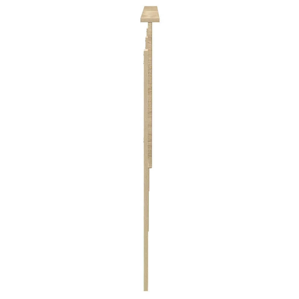 Kopfteil mit Kopfteil Sonoma-Eiche 180 cm Holzwerkstoff