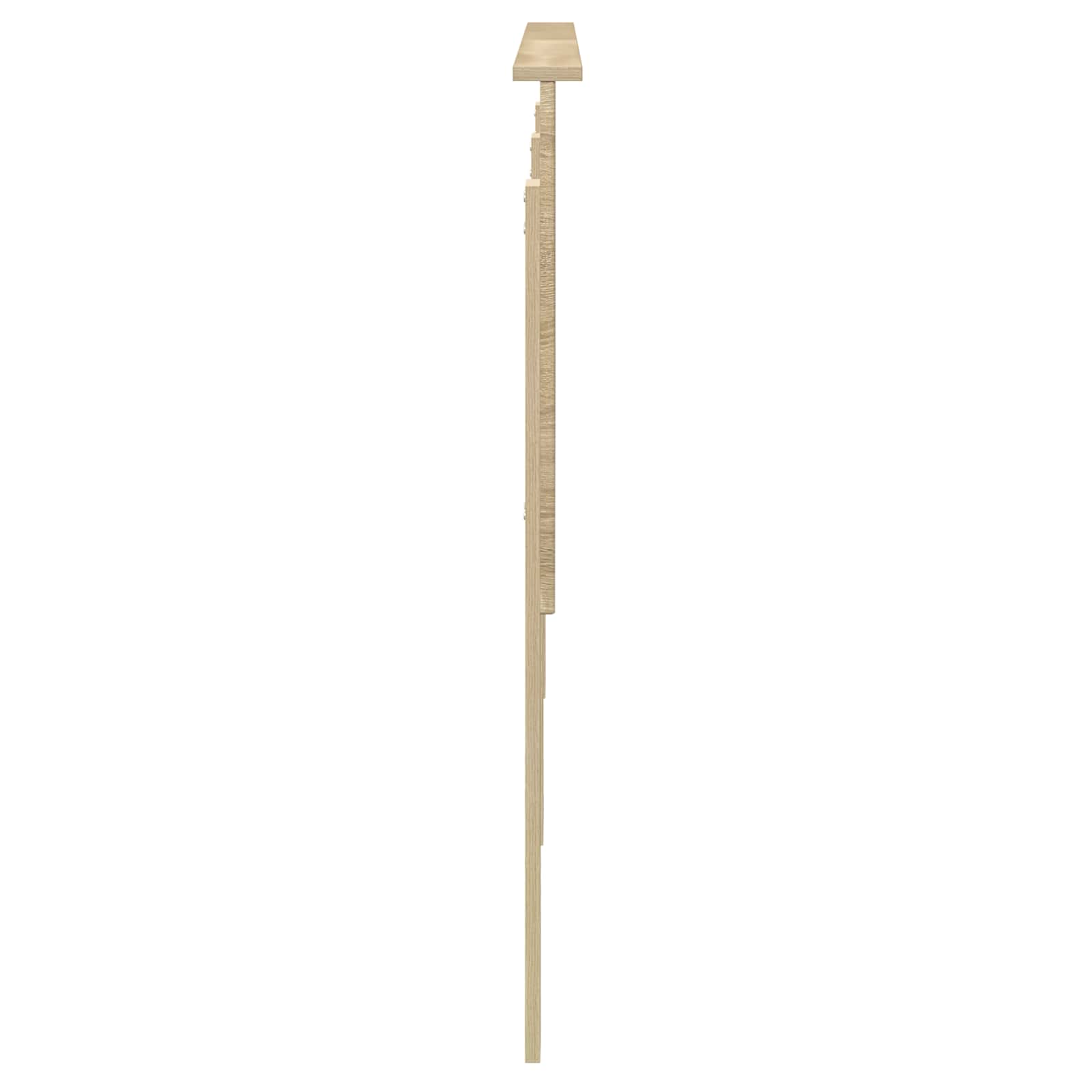 Kopfteil mit Kopfteil Sonoma-Eiche 180 cm Holzwerkstoff