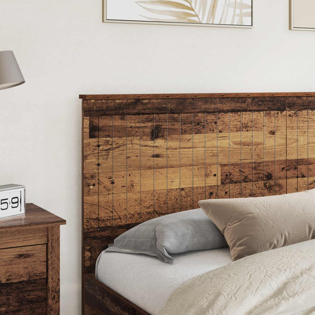 Kopfteil mit Kopfteil Altholz 180 cm Holzwerkstoff