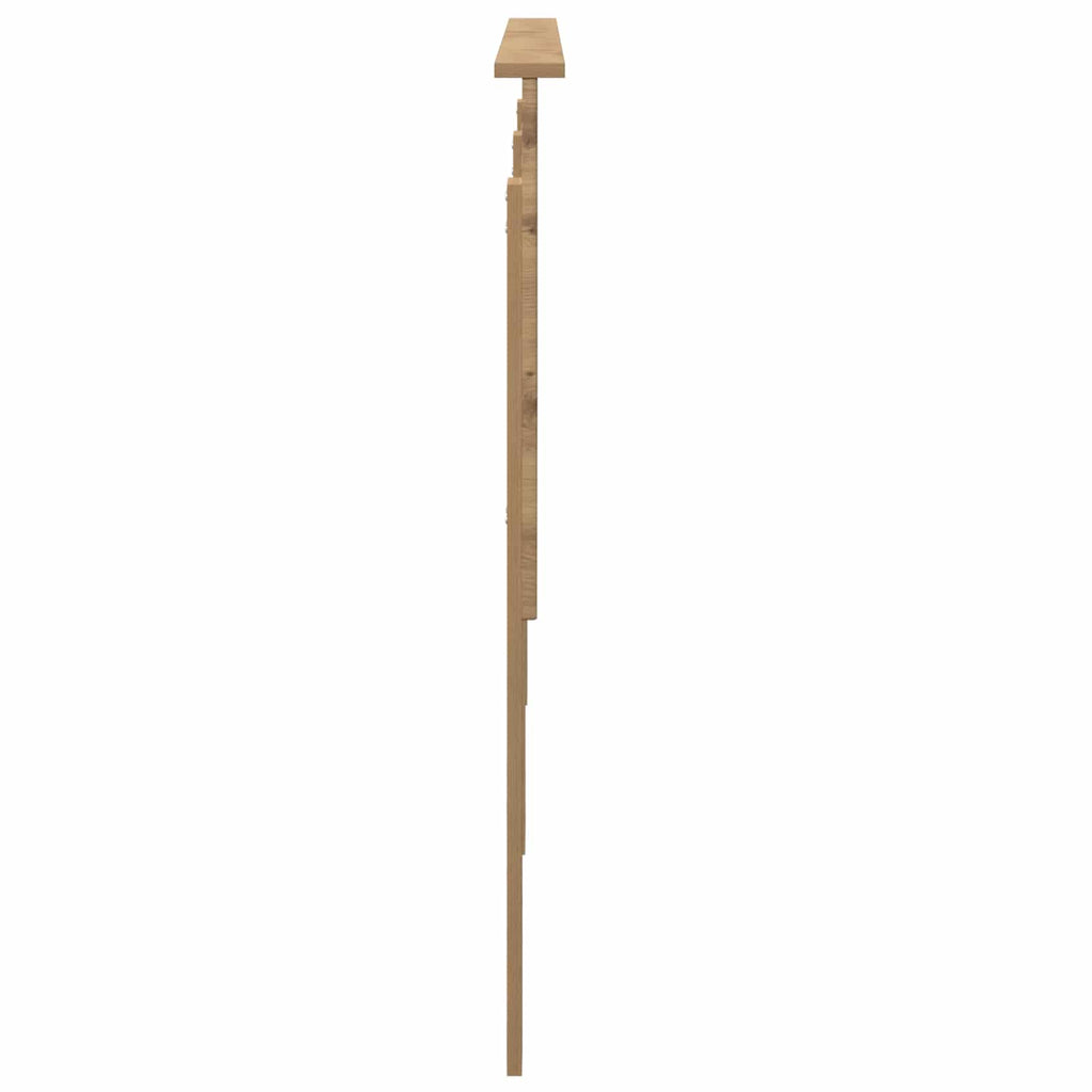 Kopfteil mit Kopfteil Artisan-Eiche 180 cm Holzwerkstoff