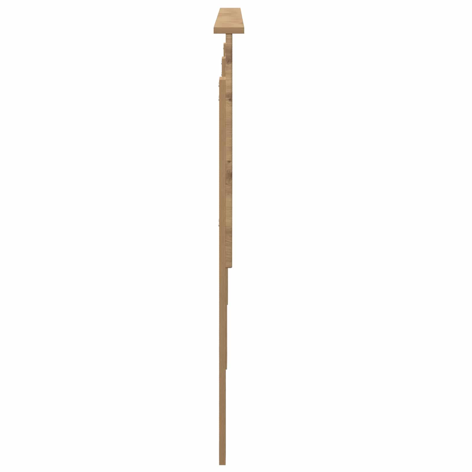 Kopfteil mit Kopfteil Artisan-Eiche 180 cm Holzwerkstoff