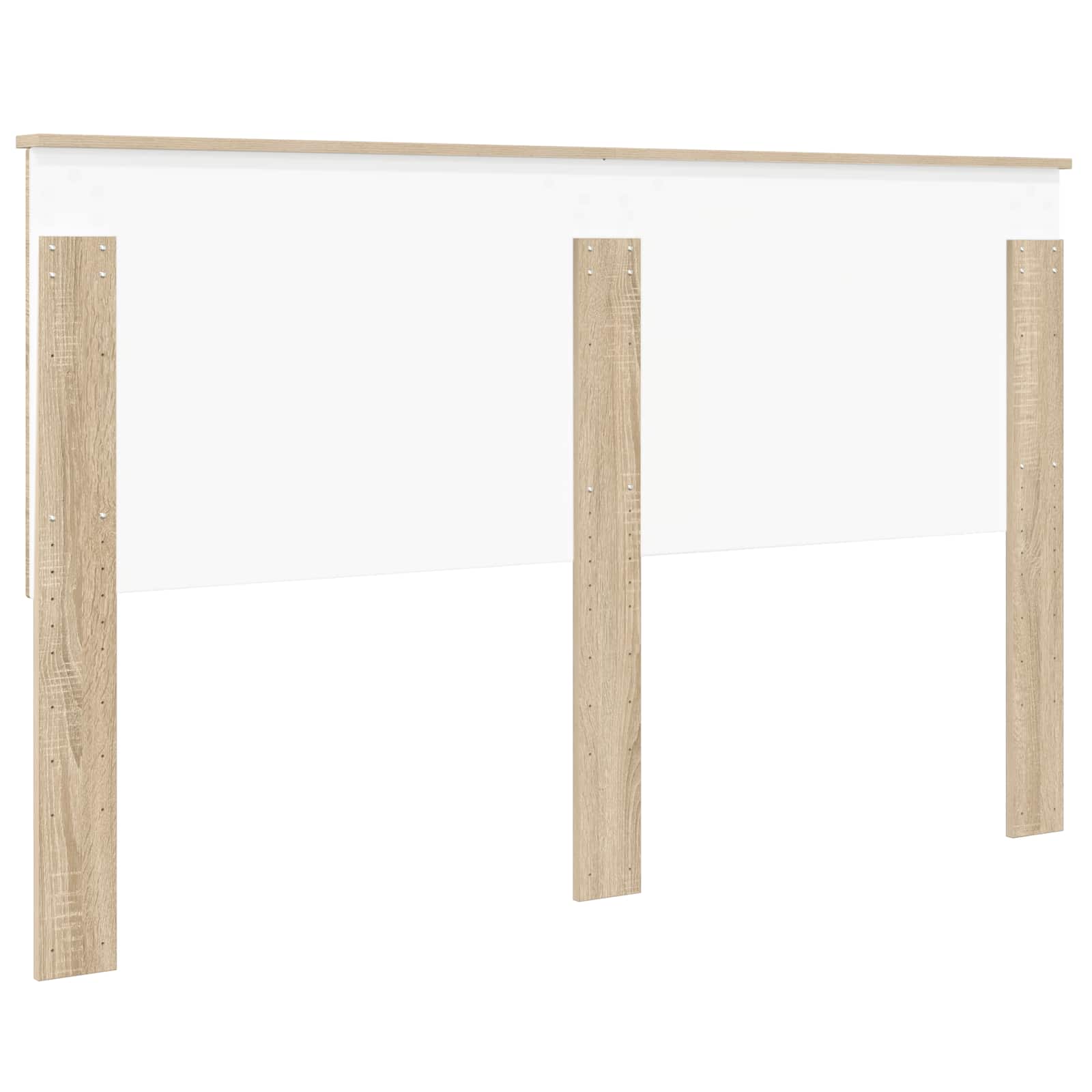 Kopfteil mit Kopfteil Sonoma-Eiche 160 cm Holzwerkstoff