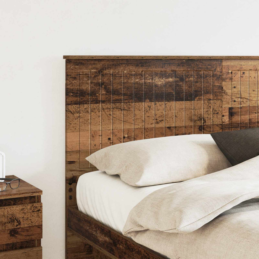 Kopfteil mit Kopfteil Altholz 160 cm Holzwerkstoff