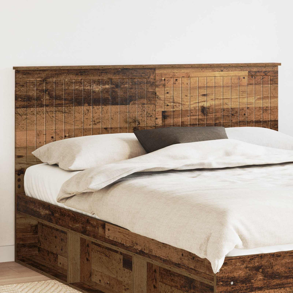 Kopfteil mit Kopfteil Altholz 160 cm Holzwerkstoff