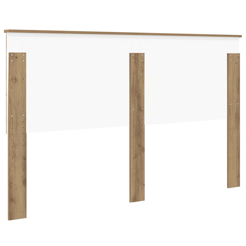 Kopfteil mit Kopfteil Artisan-Eiche 160 cm Holzwerkstoff
