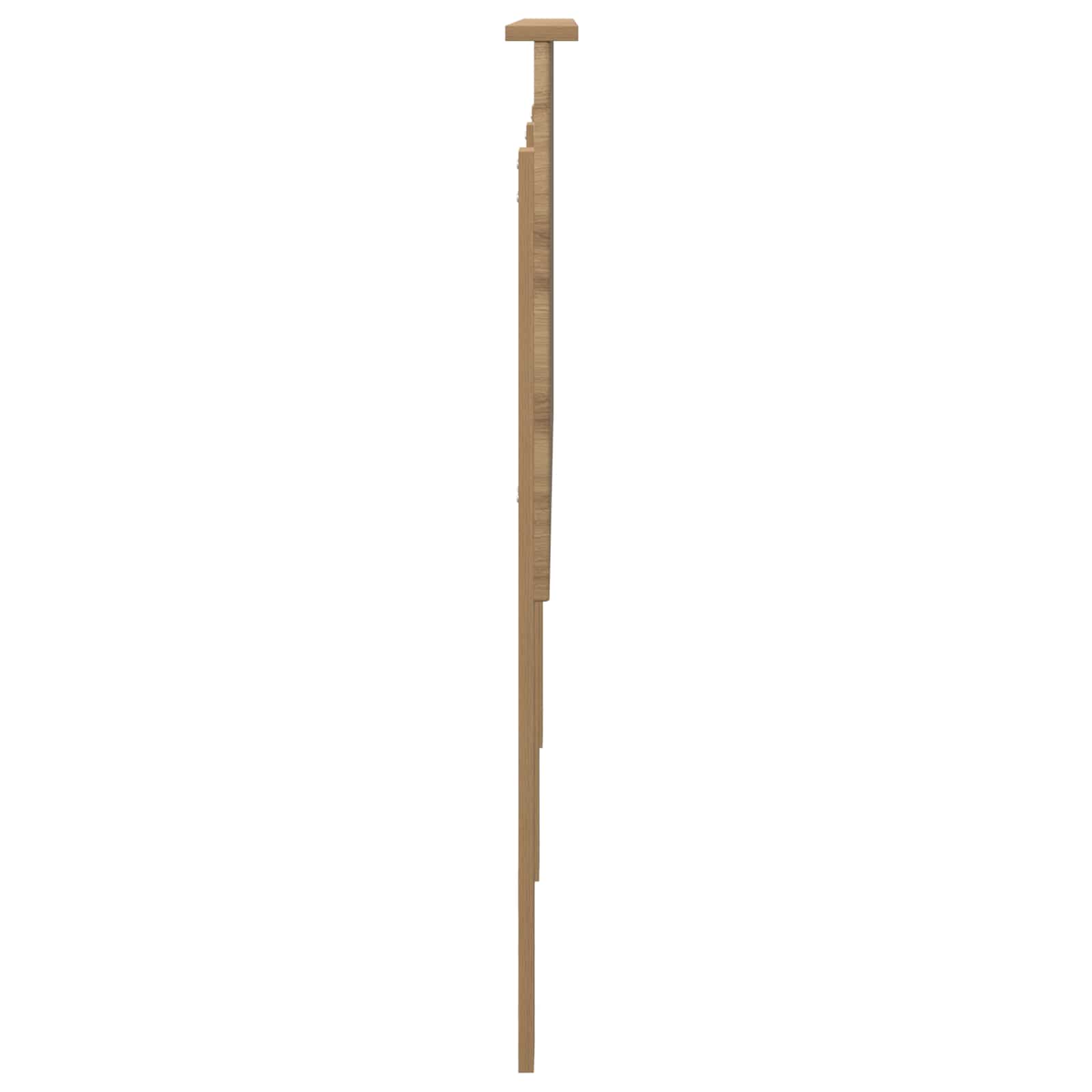 Kopfteil mit Kopfteil Artisan-Eiche 160 cm Holzwerkstoff