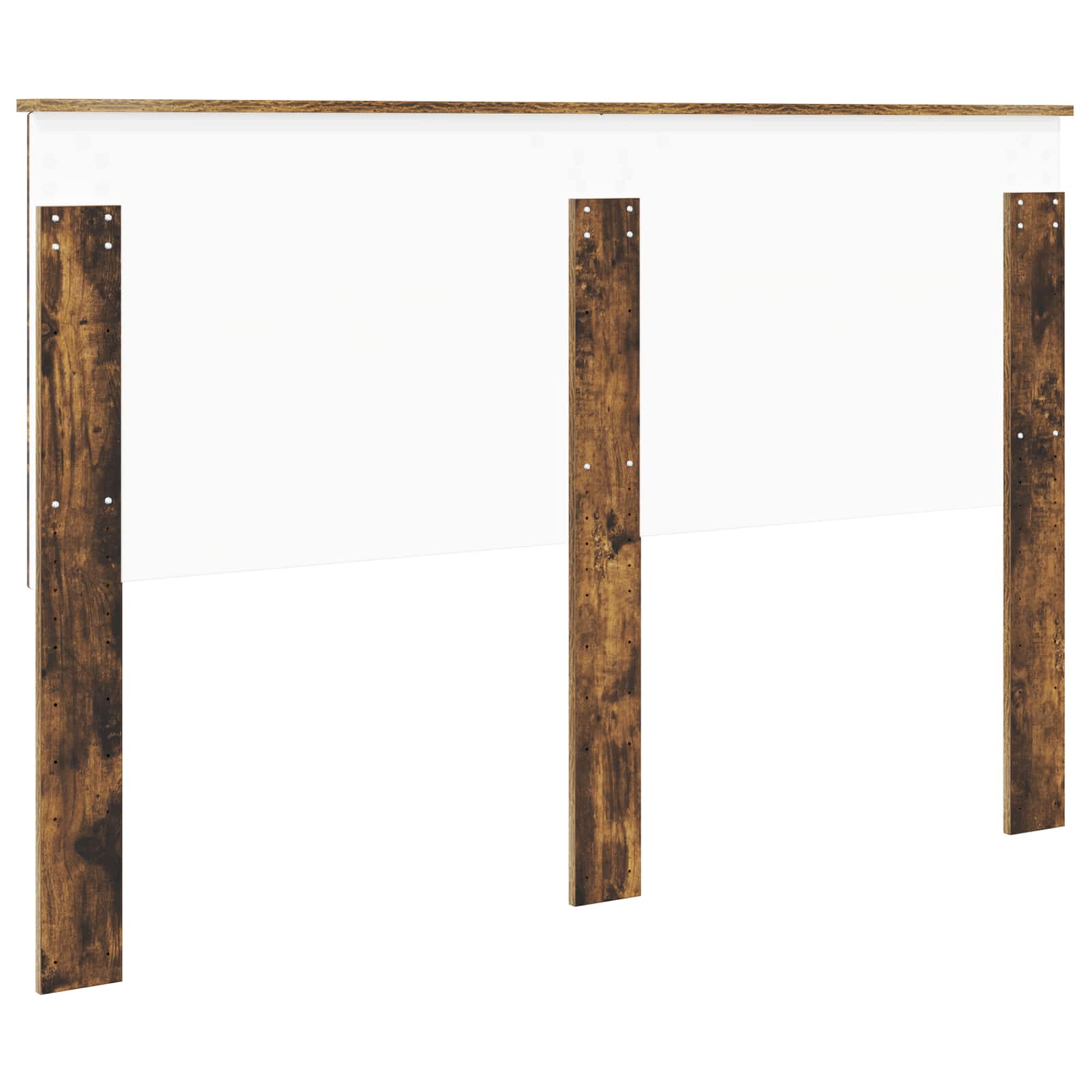 Kopfteil mit Kopfteil Geräucherte Eiche 150 cm Holzwerkstoff