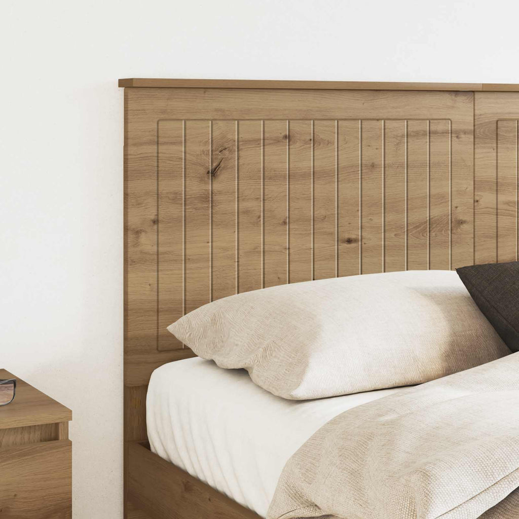 Kopfteil mit Kopfteil Artisan-Eiche 150 cm Holzwerkstoff