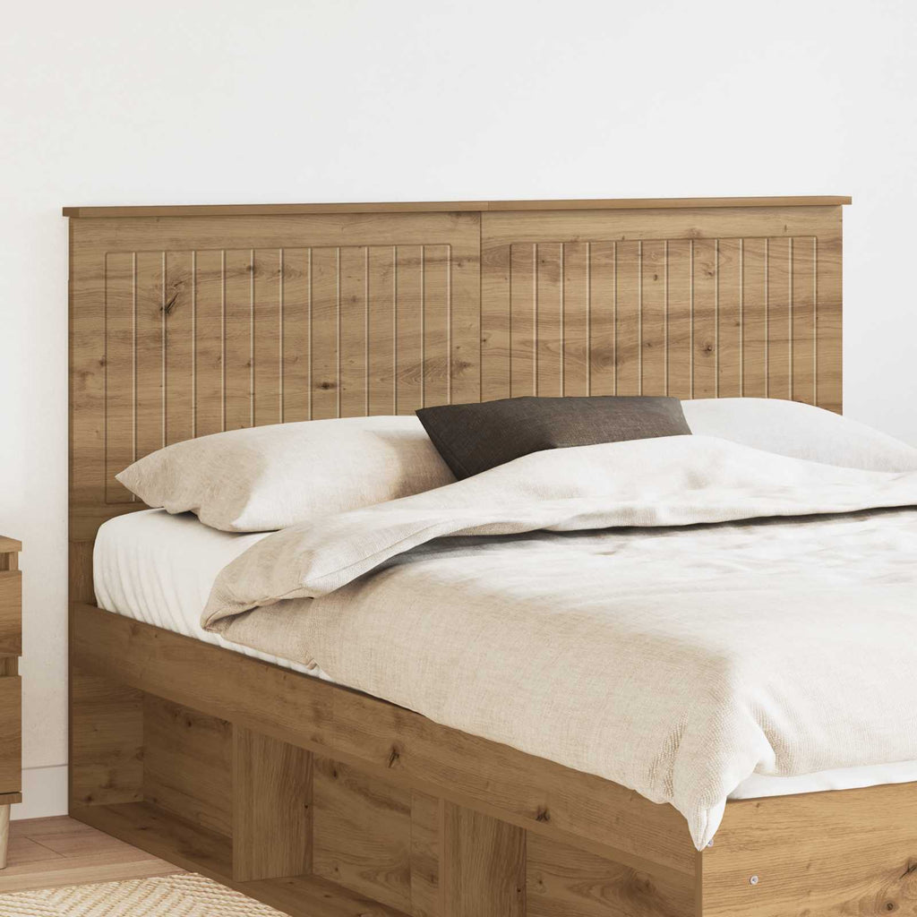 Kopfteil mit Kopfteil Artisan-Eiche 150 cm Holzwerkstoff