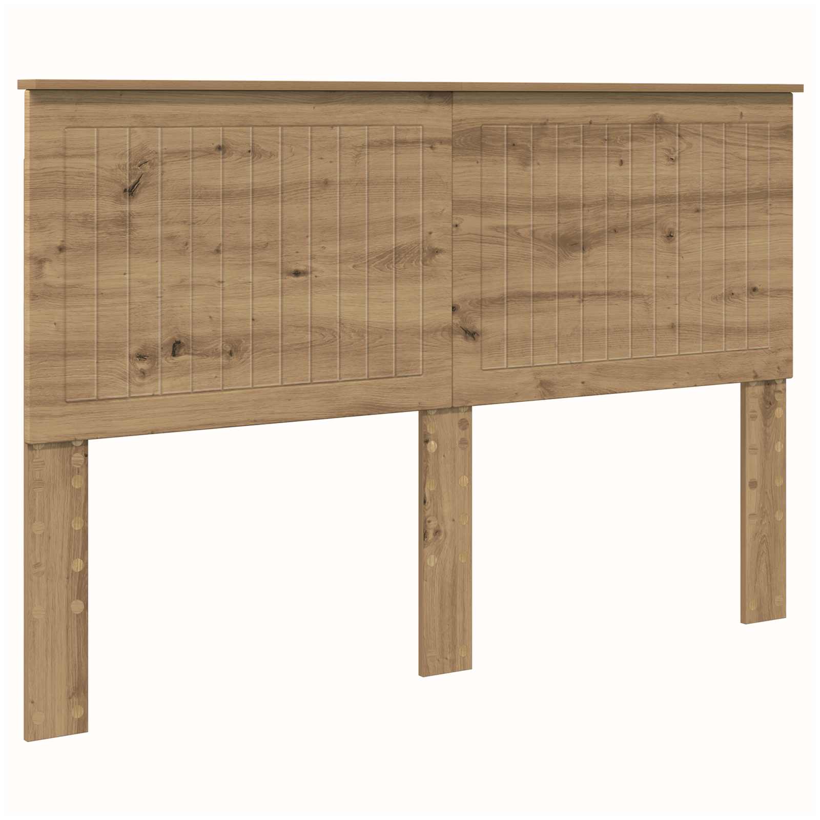 Kopfteil mit Kopfteil Artisan-Eiche 150 cm Holzwerkstoff