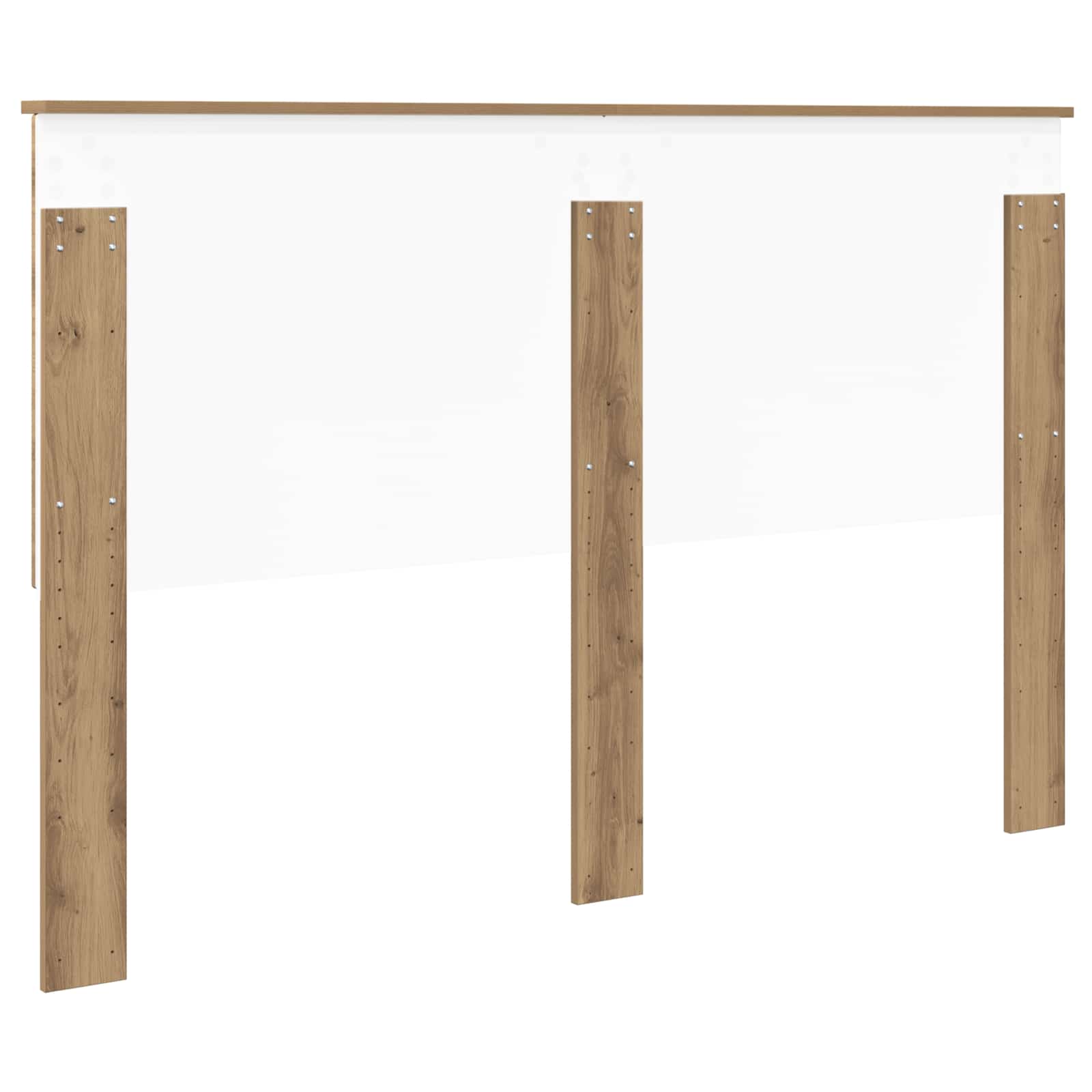 Kopfteil mit Kopfteil Artisan-Eiche 150 cm Holzwerkstoff