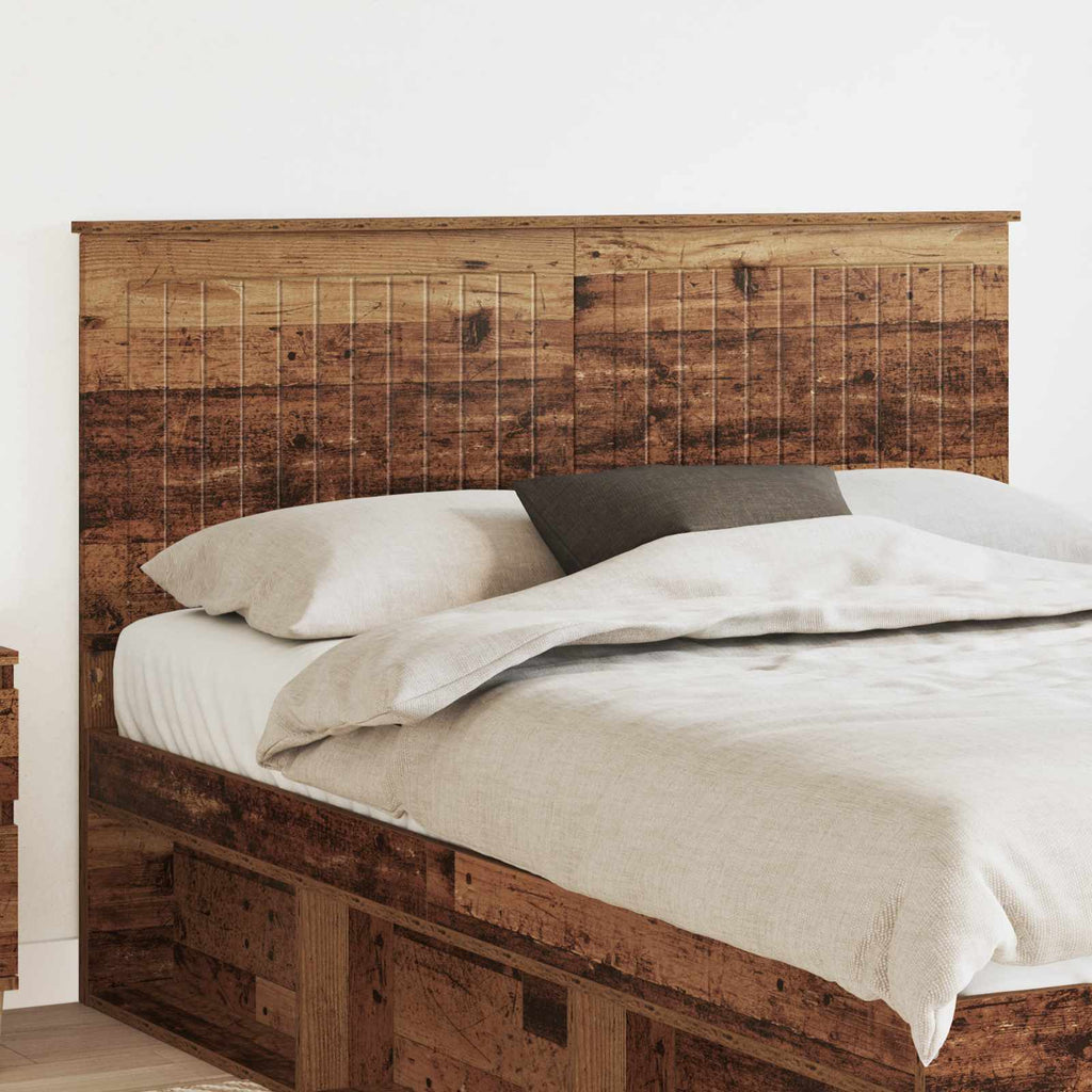 Kopfteil mit Kopfteil Altholz 140 cm Holzwerkstoff