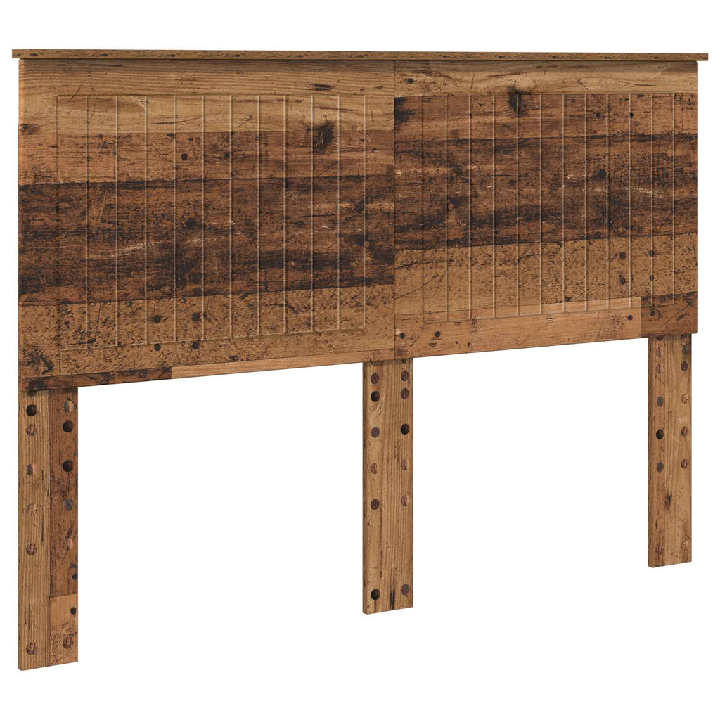 Kopfteil mit Kopfteil Altholz 140 cm Holzwerkstoff