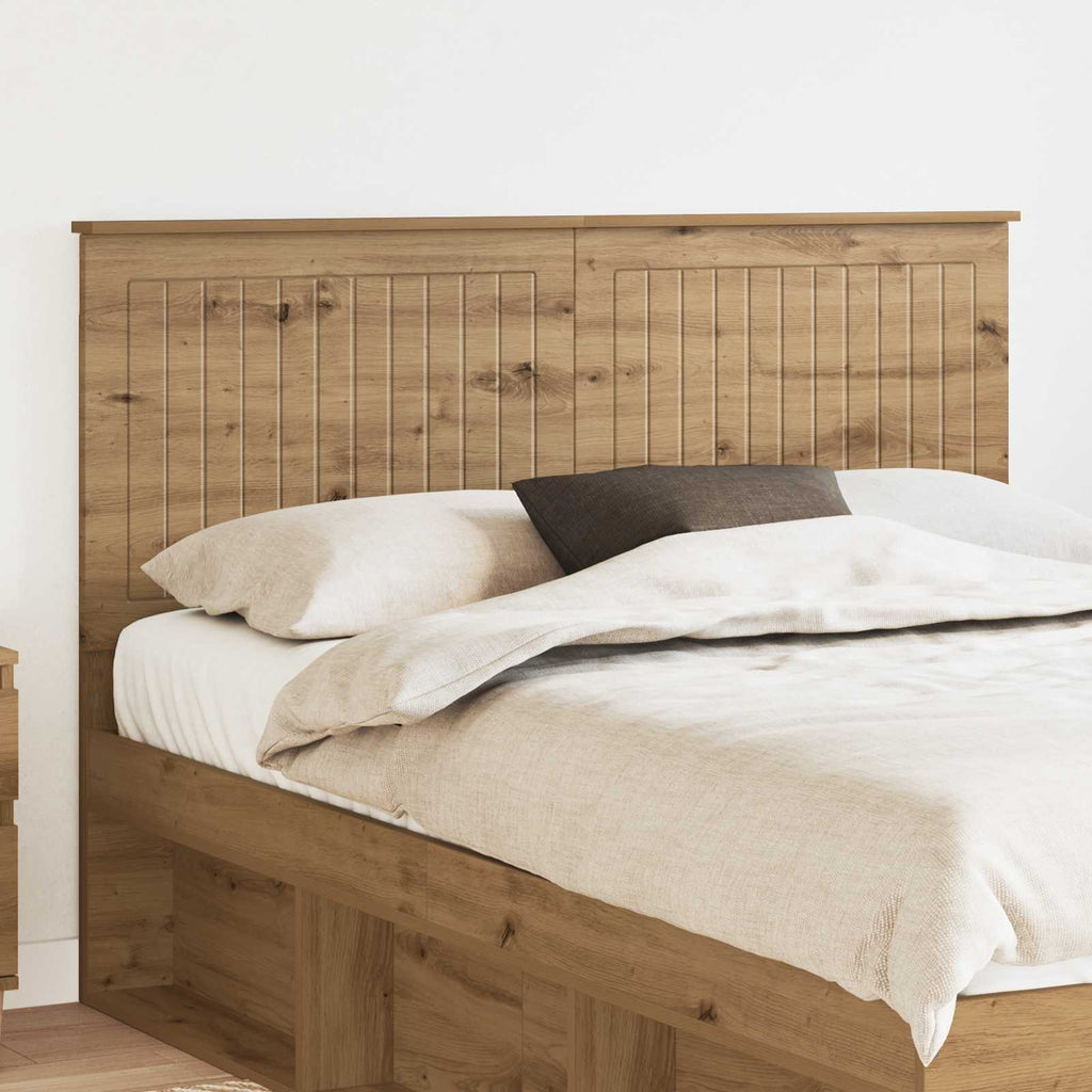 Kopfteil mit Kopfteil Artisan-Eiche 140 cm Holzwerkstoff