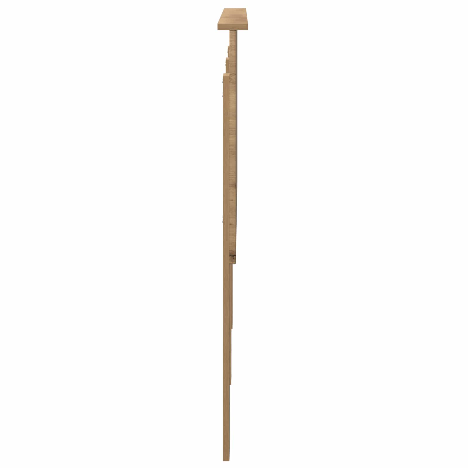 Kopfteil mit Kopfteil Artisan-Eiche 140 cm Holzwerkstoff