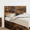 Kopfteil mit Kopfteil Geräucherte Eiche 135 cm Holzwerkstoff
