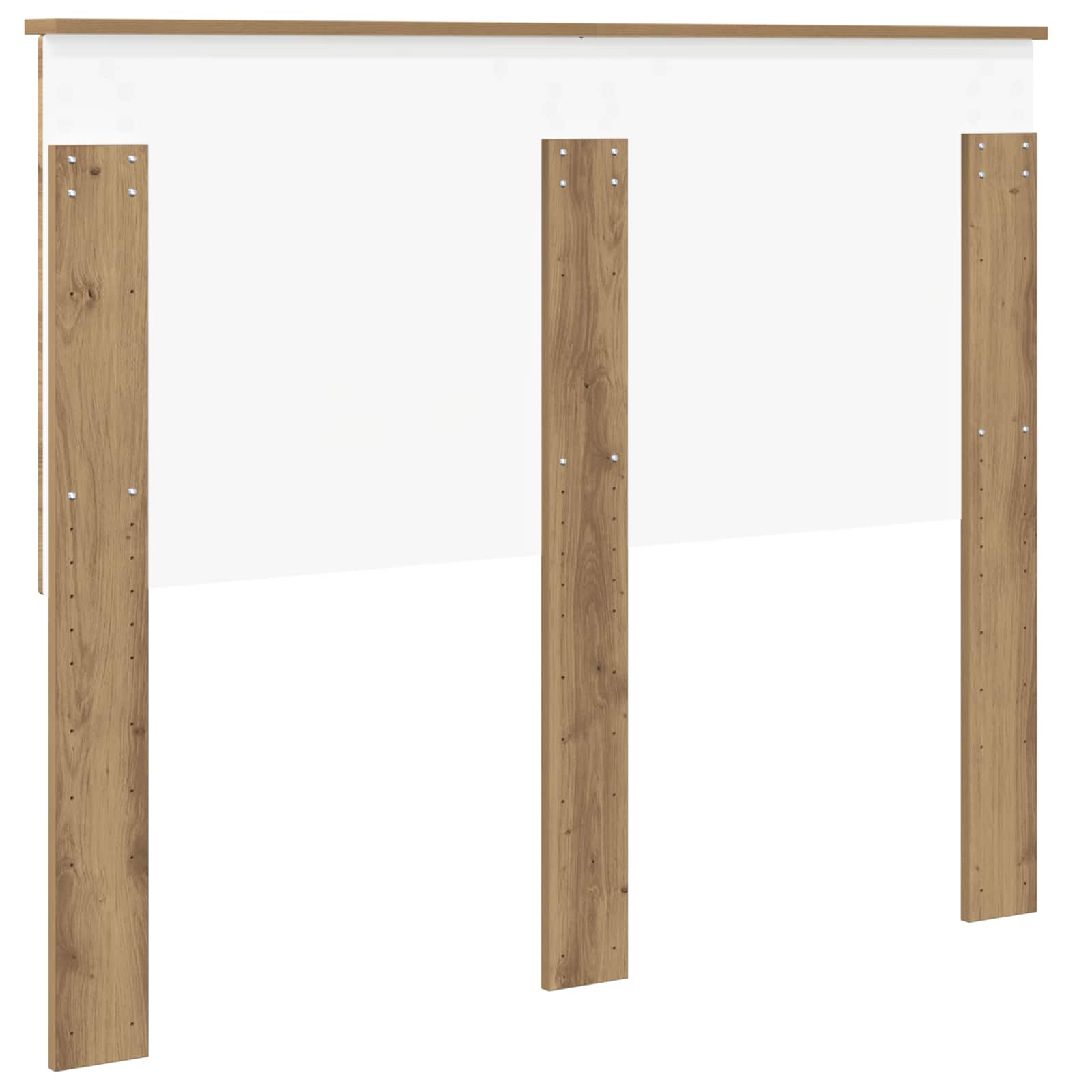 Kopfteil mit Kopfteil Artisan-Eiche 135 cm Holzwerkstoff