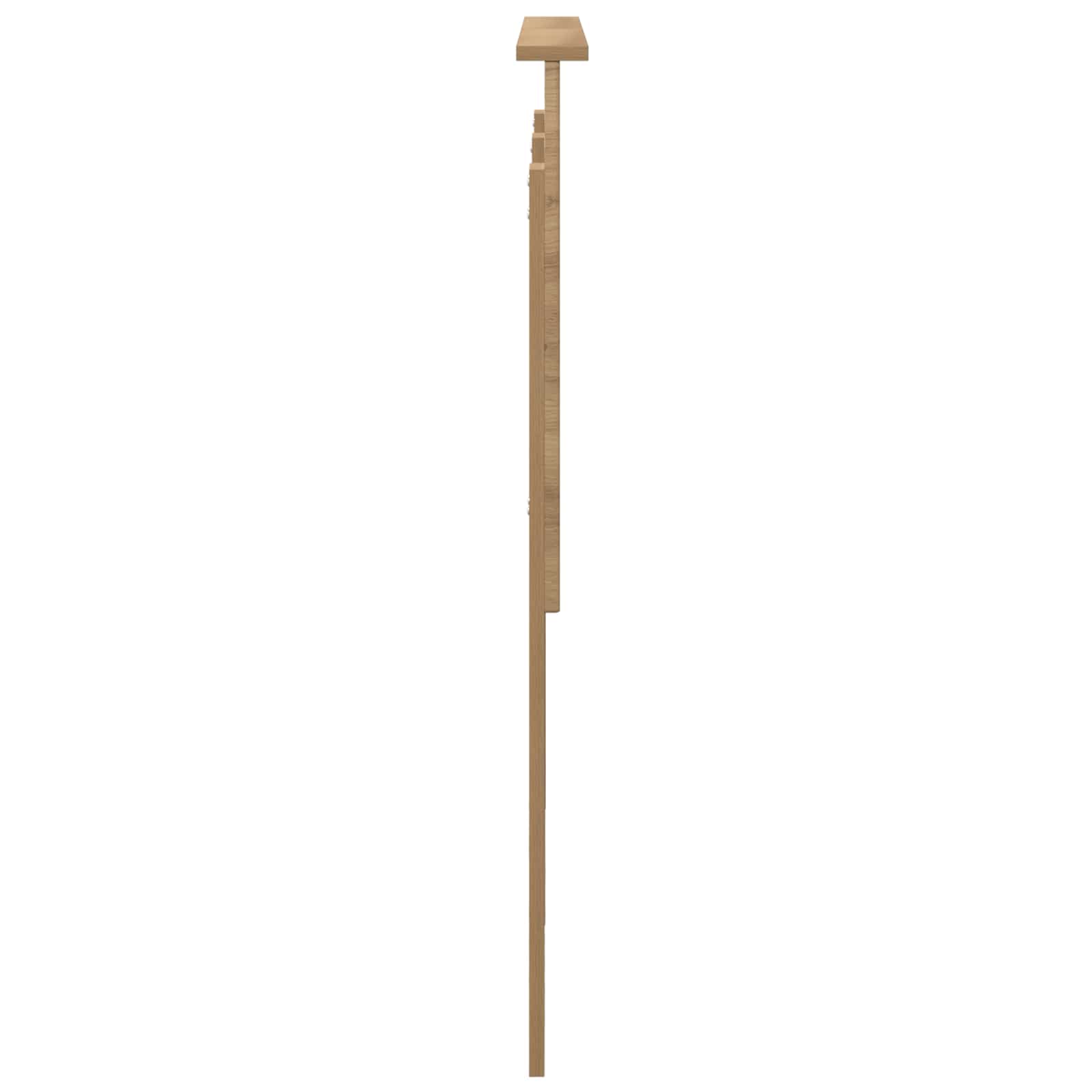 Kopfteil mit Kopfteil Artisan-Eiche 135 cm Holzwerkstoff