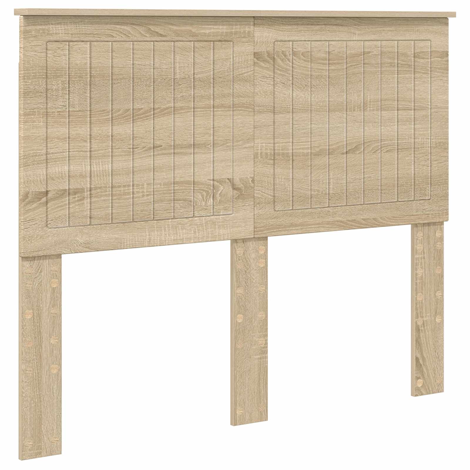 Kopfteil mit Kopfteil Sonoma-Eiche 120 cm Holzwerkstoff