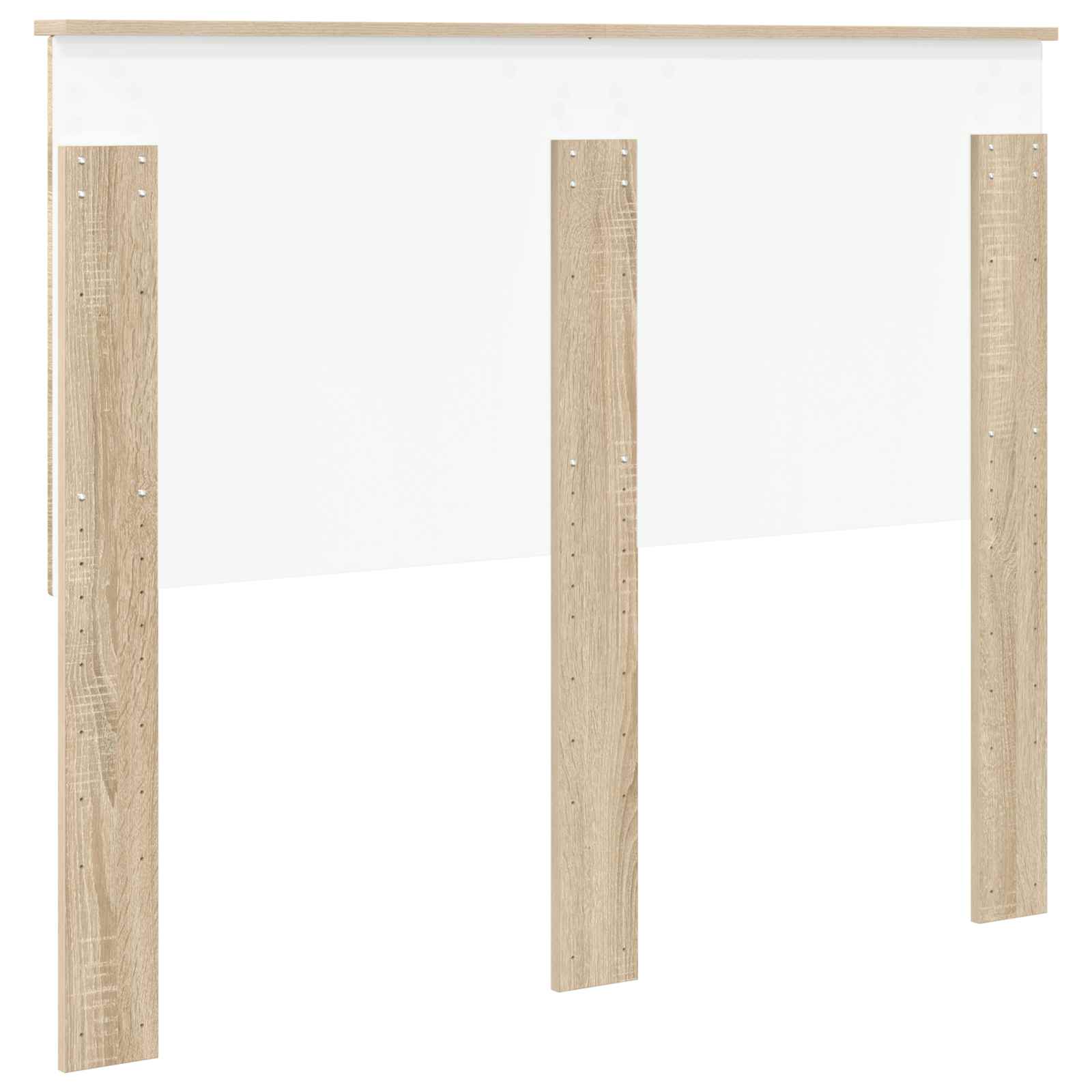Kopfteil mit Kopfteil Sonoma-Eiche 120 cm Holzwerkstoff